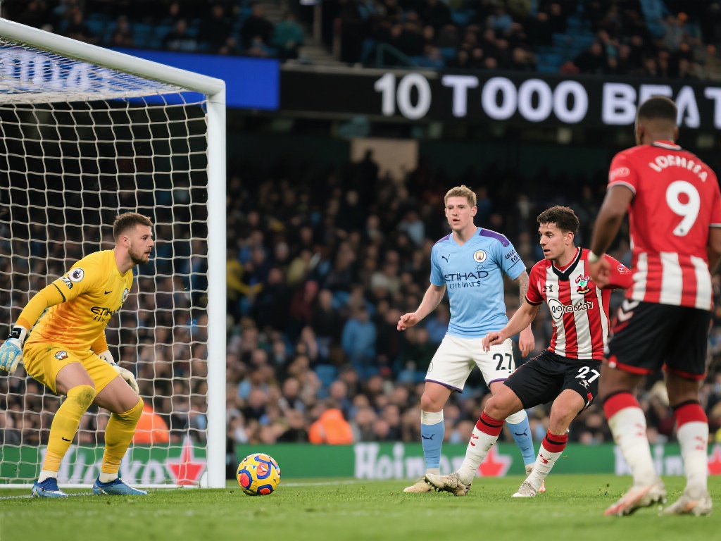 南安普顿半场战平曼城:射门1-7落后,控球仅27%仍守住0-0 然而,值得注意的是,南安普顿能够在如此被