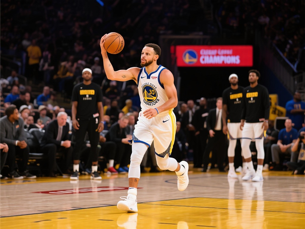 此外，这场比赛还展现了勇士队作为一支冠军