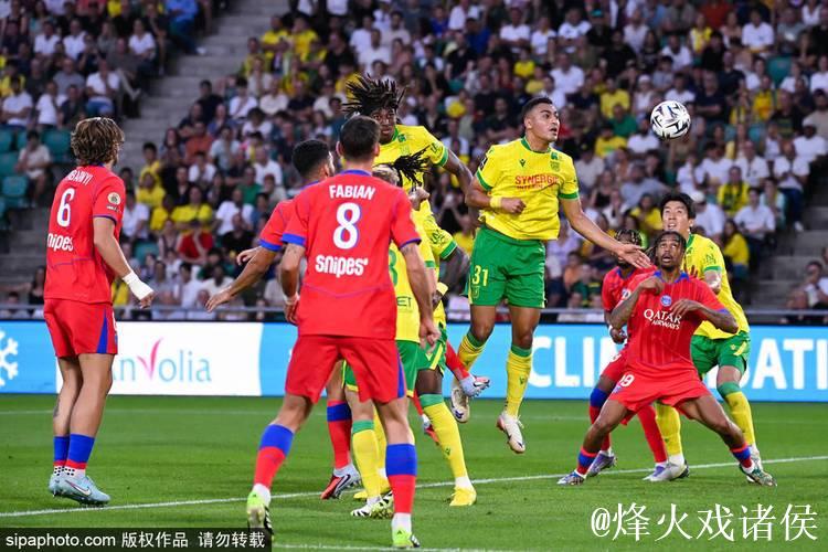 法甲-维蒂尼亚远射建功 巴黎轮换阵容1-0险胜南特